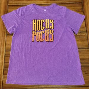 Celebrate Halloween Purple Tee "Hocus Pocus" - Size Junior XL (18-20)